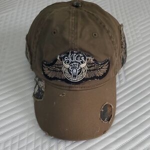 Brown Cap with Sturgis 2013 Patch